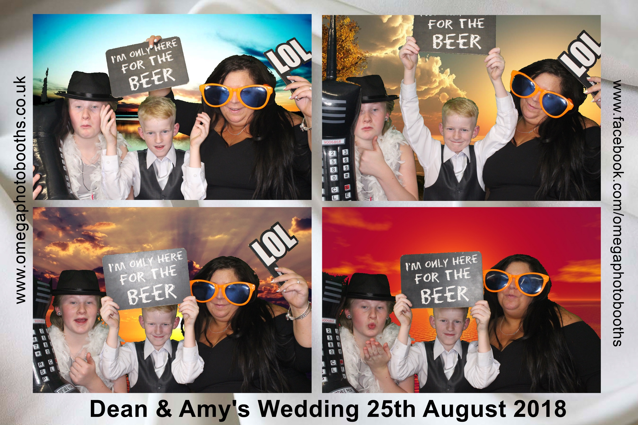 Dean & Amy's Wedding | View more photos from the event at gallery.omegaphotobooths.co.uk/u/Omega-Photobooths/Dean-Amys-Wedding